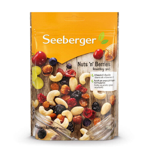 Seeberger Fruit sec Mélange Nuts 'n’Berries 150g