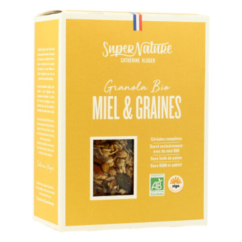 [Par Naturalia] Catherine Kluger Granola Miel & Graines 350G Bio