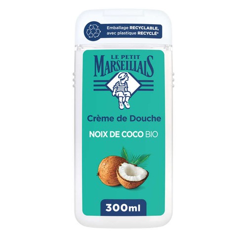Le Petit Marseillais Crème de Douche Extra douce Noix de coco Bio 300ml