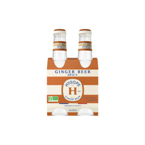 Hysope Ginger Beer Spicy 4x20cl