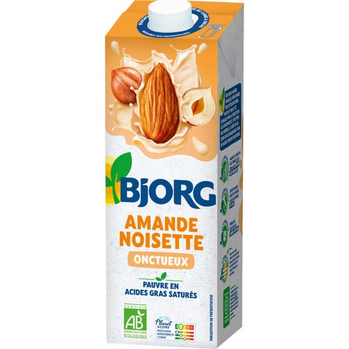 Bjorg Boisson végétale amande noisette Bio 1L