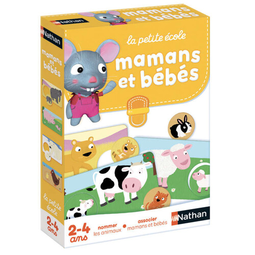 Nathan Mamans et bébés Jeu éducatif De 2 à 4 ans