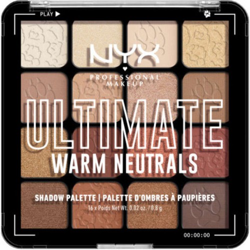 NYX Ultimate Shadow Palette Warm Neutrals 0.8 g