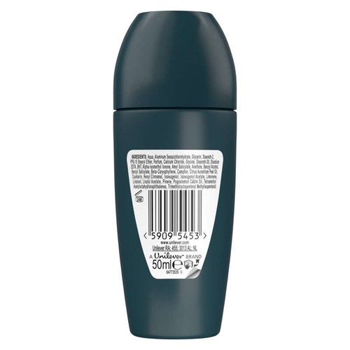 Rexona Men Déodorant Homme Bille Anti-Transpirant 72H Invisible Ice 50ml