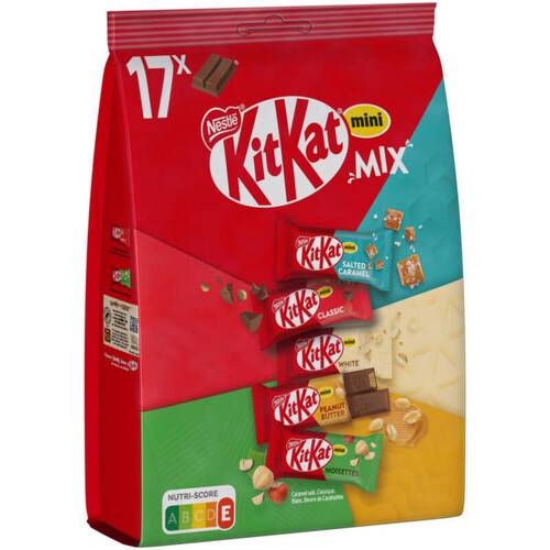 Kitkat Barres Chocolatées Mini Mix 240 g