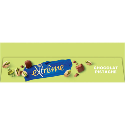 Nestlé Cônes Extrême Chocolat Pistache pépites de Nougatine 6x71g