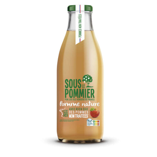 Pur Jus De Pomme Non Traitées - Sous Le Pommier 1l