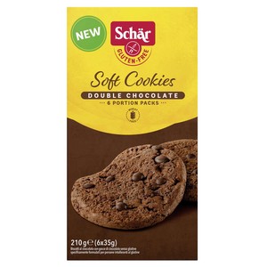 Schär Soft Cookies double chocolate 210g