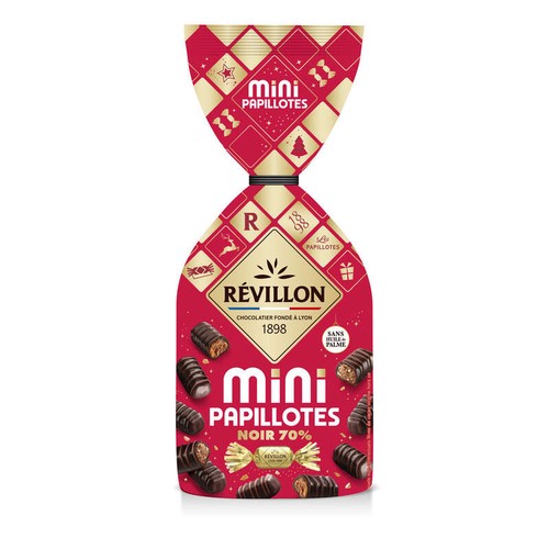 Révillon Mini Papillotes  70% Noir 180g