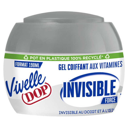 Vivelle Dop Gel Coiffant aux Vitamines Invisible Force 7 190ml