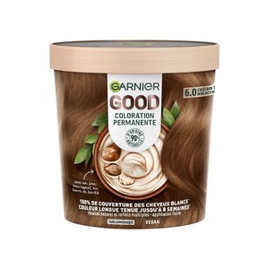 Garnier Good Coloration Permanente 6.0 Châtain Très Clair Mocaccino