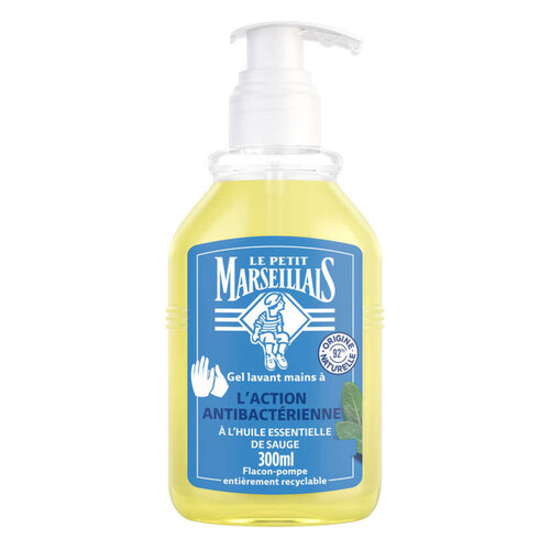 Le Petit Marseillais Gel Lavant Mains L'Action Antibactérienne 300ml