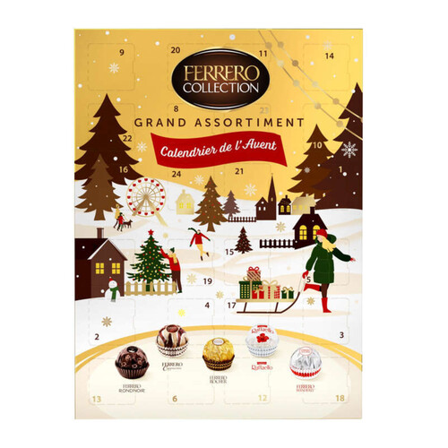 Ferrero Collection Grand Assortiment Calendrier Avant 256 g