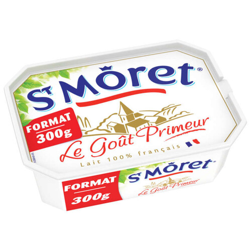 St Moret fromage à tartiner nature 300g