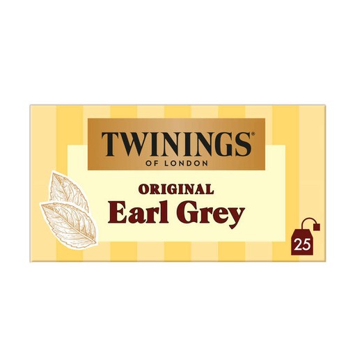 Twinings Thé Original Earl Grey 25 Sachets 50g