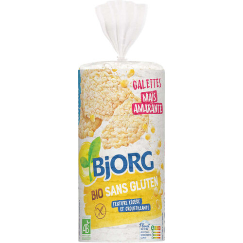 Bjorg Galette mais amarante bio 150g