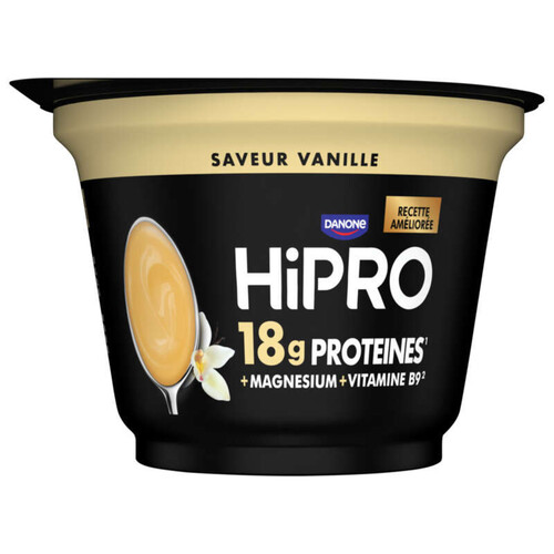 Danone Hipro Crème Dessert 18g Protéines Vanille 180g