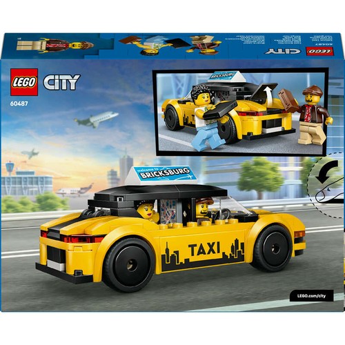 Lego®city 60487 le taxi jaune
