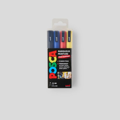 Posca Marqueurs Peinture Pointe Fine x4