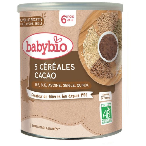 [Par Naturalia] Babybio Céréales Cacao et Quinoa Dès 8M Bio