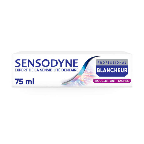 Sensodyne Professionnel Blancheur Bouclier Anti-Taches 75ml