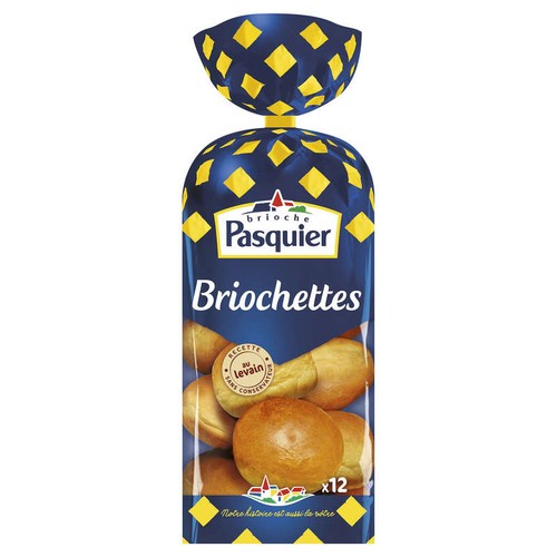 Brioche Pasquier - Briochettes x12 - 480g