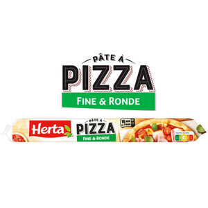 Herta pâte à pizza fine et ronde..