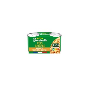 Bonduelle Pois chiches très peu de jus 260g