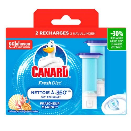 Canard Fresh Disc Fraîcheur Marine 2*6 Disques