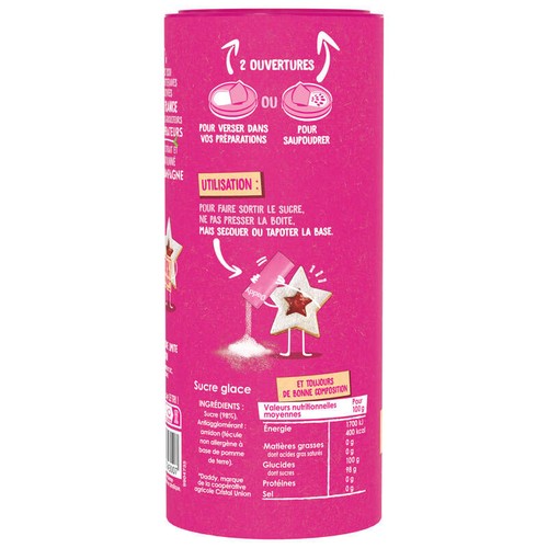 Daddy Sucre Glace Saupoudreuse 500g