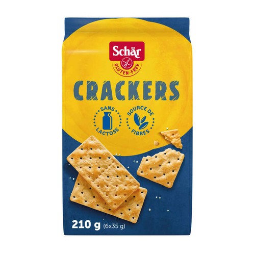 Schär Crackers Nature Sans Gluten 210g