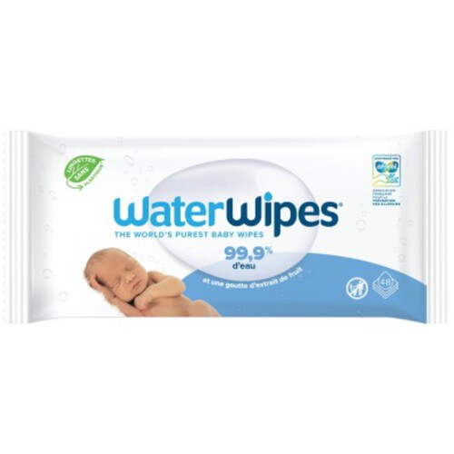 Waterwipes Lingettes Bébé X48