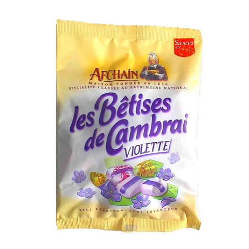 Confiserie Afchain Bêtises de Cambrai Violette Sachet 150g