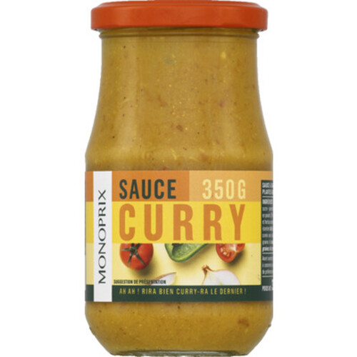 Monoprix Sauce Curry 350g
