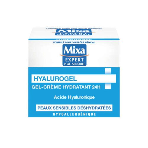 Mixa Hyalurogel Gel-Crème Hydratant 24h Jour Repulpant 50ml
