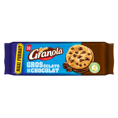 Granola Cookies aux gros éclats de Chocolat 276g