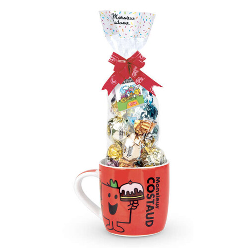 Fizzy Mug Mr Et Mme Noel Avec Chocolat Au Lait 100 G