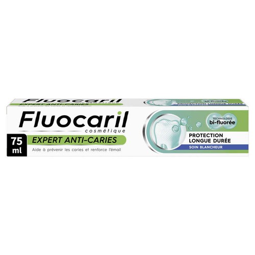 Fluocaril Dentifrice Expert Anti-Caries Soin Blancheur 75ml