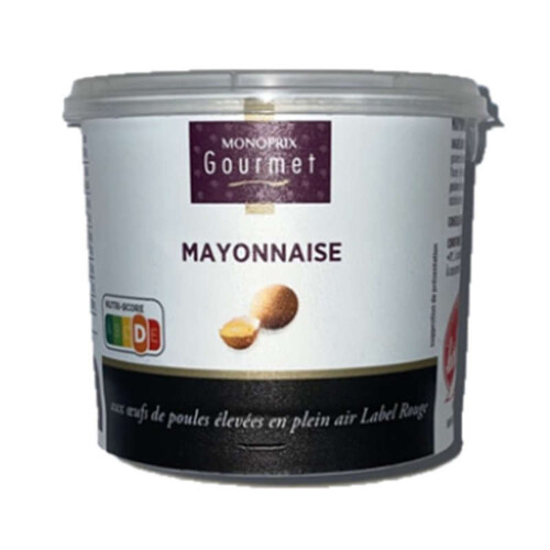 Monoprix gourmet mayonnaise 100g