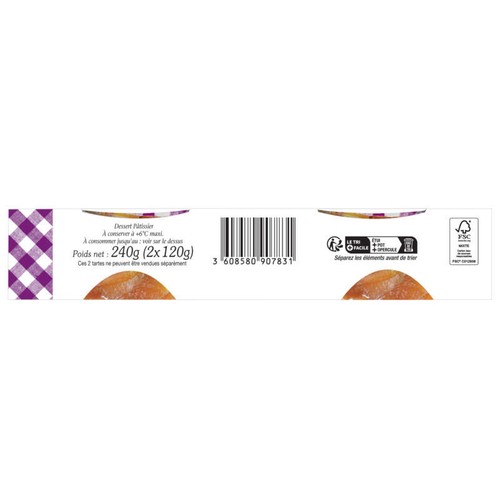 Bonne Maman Tarte Tatin aux pommes 2x120g