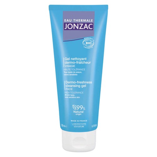 Jonzac Gel Nettoyant Dermo Fraîcheur Visage 200ml
