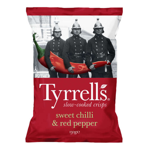 Tyrrell's Chips Sweet Chilli & Red Pepper 150g
