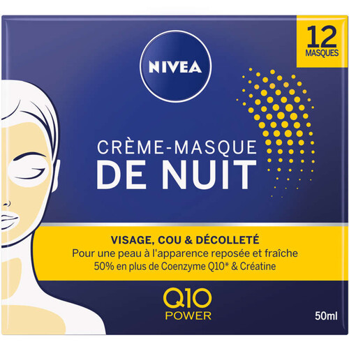 Nivea Masque Nuit Q10 50Ml 50ml