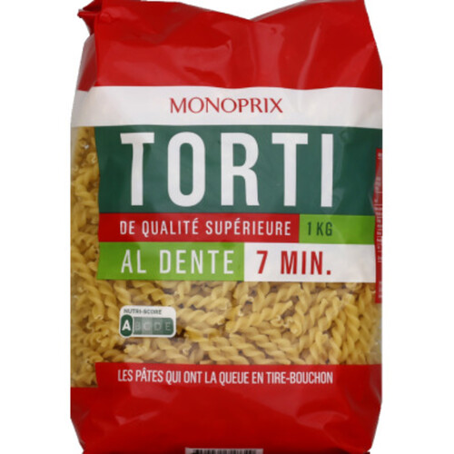 Monoprix Torti Prêt en 7minutes 1kg