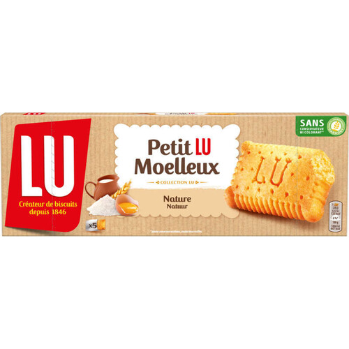 Lu Petits Lu Gâteaux Moelleux Nature 140g