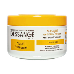 Dessange Masque Nutri-Extrême Anti-déssèchement Cheveux Secs 250ml
