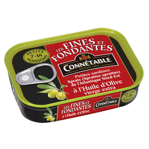 Connétable petites sardines à l'Huile d'Olive 106g