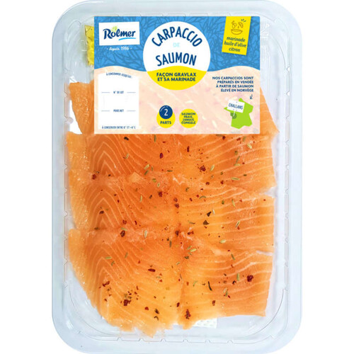 Rolmer Carpaccio de Saumon 155g