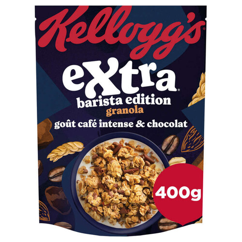 Céréales Extra Kellogg's Barista Café et Chocolat 400g