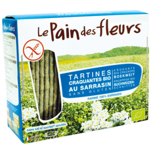 [Par Naturalia] Le Pain Des Fleurs Tartines Craquantes Au Sarrasin Sans Gluten 150G Bio